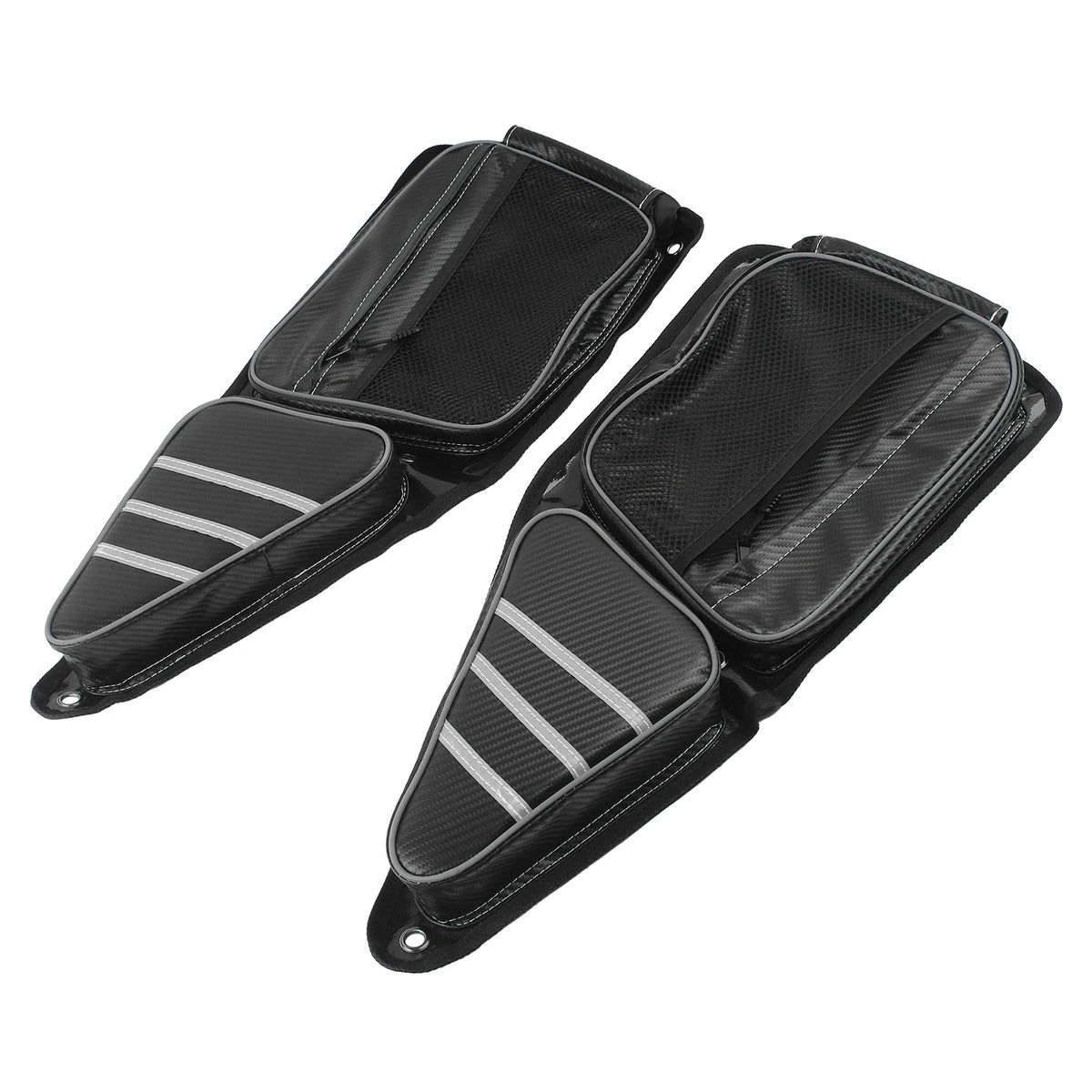 Heavy-Duty Front Door Storage Bags with Knee Pads for Polaris RZR XP 1000 & RZR 900