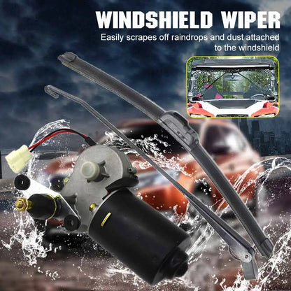 12V Electric Windshield Wiper Motor Kit for UTV & SXS