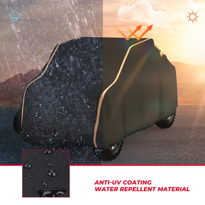 2-Door Heavy-Duty 210D Oxford UTV Cover