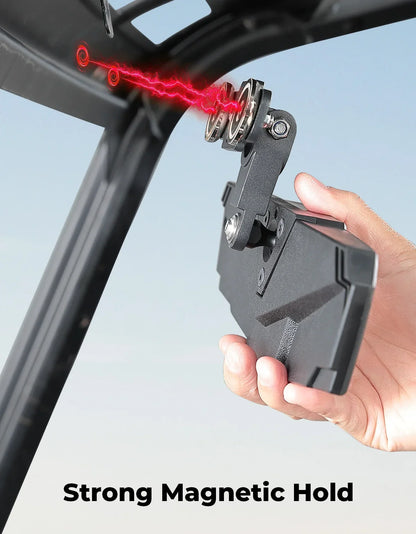 Magnetic Center Rear View Mirror for UTV & SXS