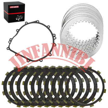 Clutch Friction and Steel Plate Kit for Yamaha YXZ1000R (2017–2023)