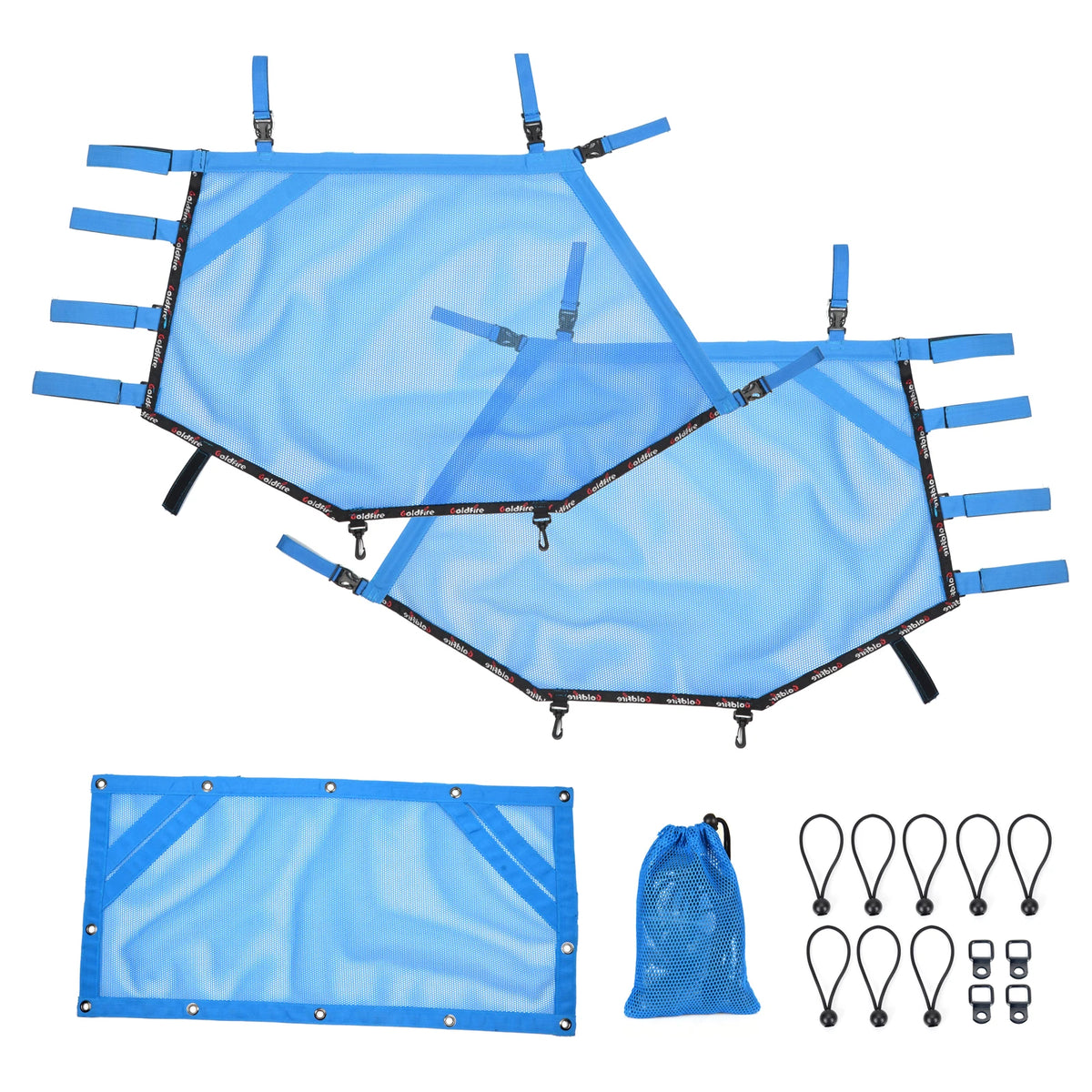Heavy-Duty Mesh Window Net Kit, 3-Piece for Polaris RZR 570, RZR 900 & RZR XP Turbo