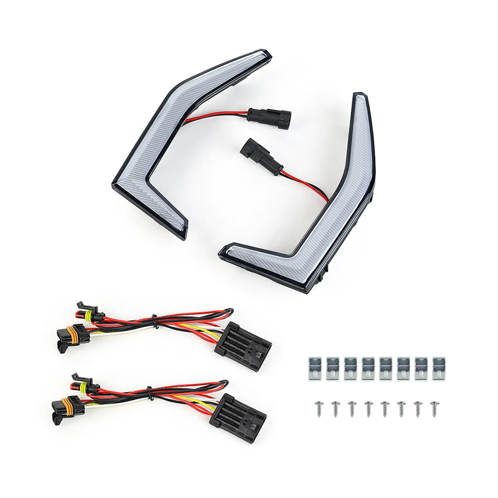 LED Fang Accent Grille Lights with DRL for Kawasaki Teryx KRX 1000 (2020–2023)