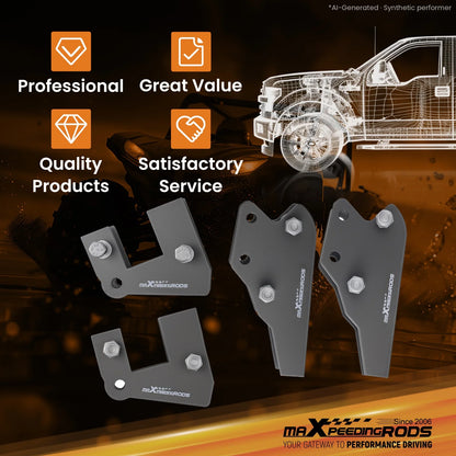 Full 3-Inch Steel Lift Bracket Kit for Polaris Ranger XP 1000 (2017–2021)