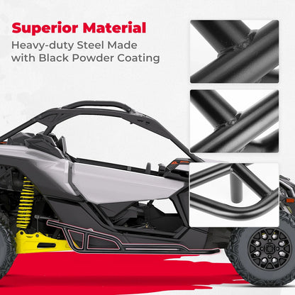 Nerf Bars Rock Sliders, 2-Door for Can-Am Maverick X3 (2017–2025)