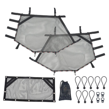 Heavy-Duty Mesh Window Net Kit, 3-Piece for Polaris RZR 570, RZR 900 & RZR XP Turbo