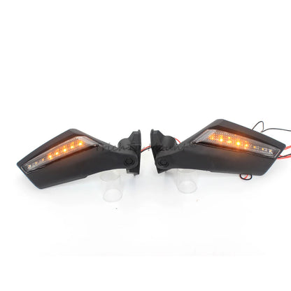 Side Mirrors with LED Turn Signal Lights for Can-Am Maverick X3 (2017–2024)
