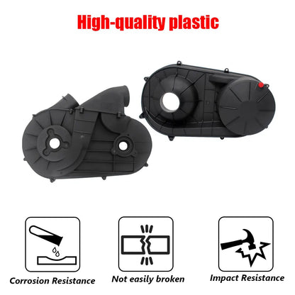 Inner and Outer Clutch Cover Back Plate Set for Polaris General & RZR XP 1000