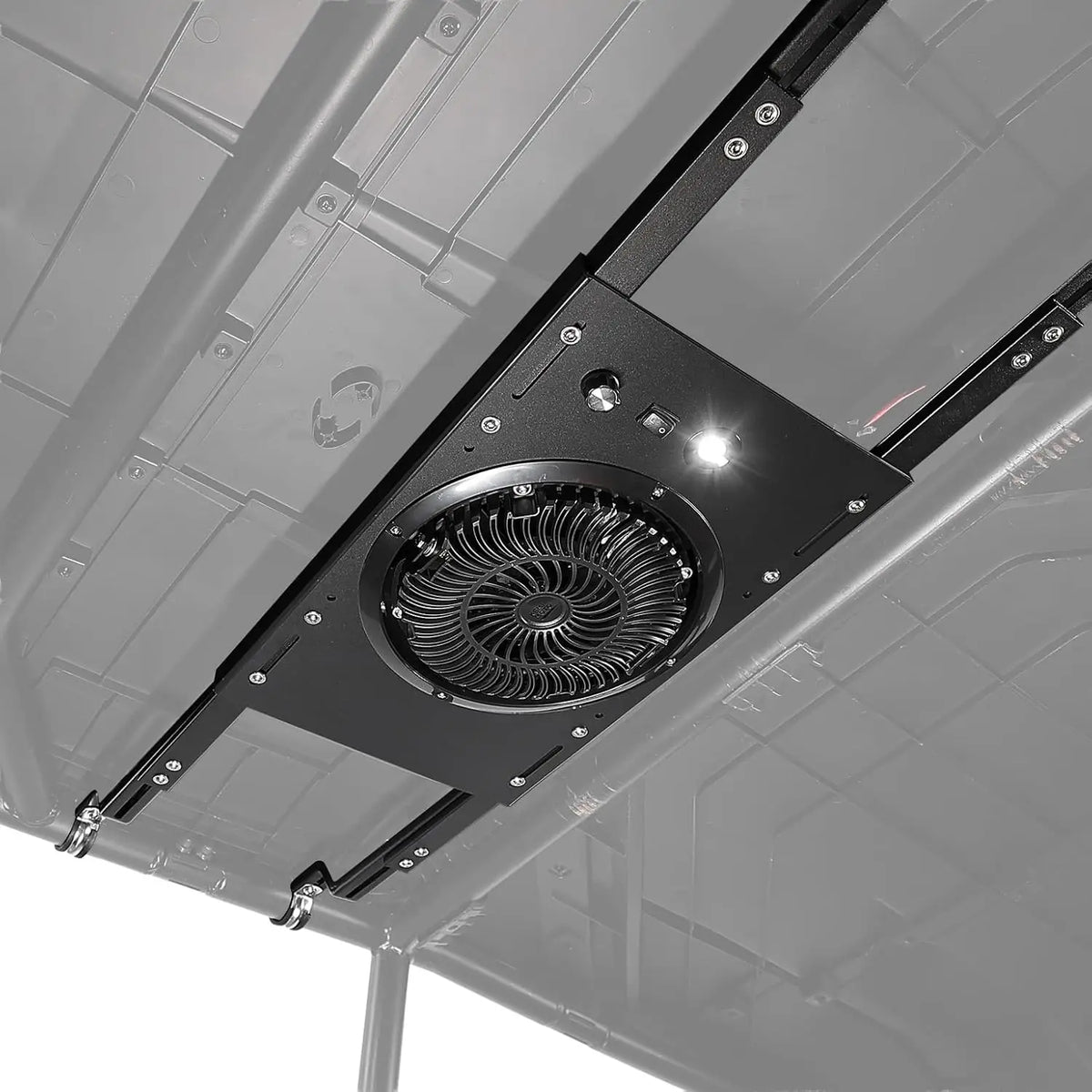 8-Inch Cab Cooling Fan with Dome Light for UTV & SXS