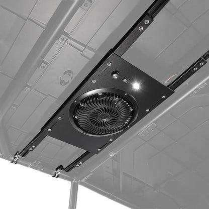 8-Inch Cab Cooling Fan with Dome Light for UTV & SXS
