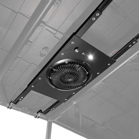 8-Inch Cab Cooling Fan with Dome Light for UTV & SXS