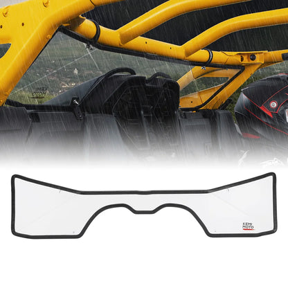 Clear Polycarbonate Rear Windshield, Scratch-Resistant for Can-Am Maverick R (2024–2025)