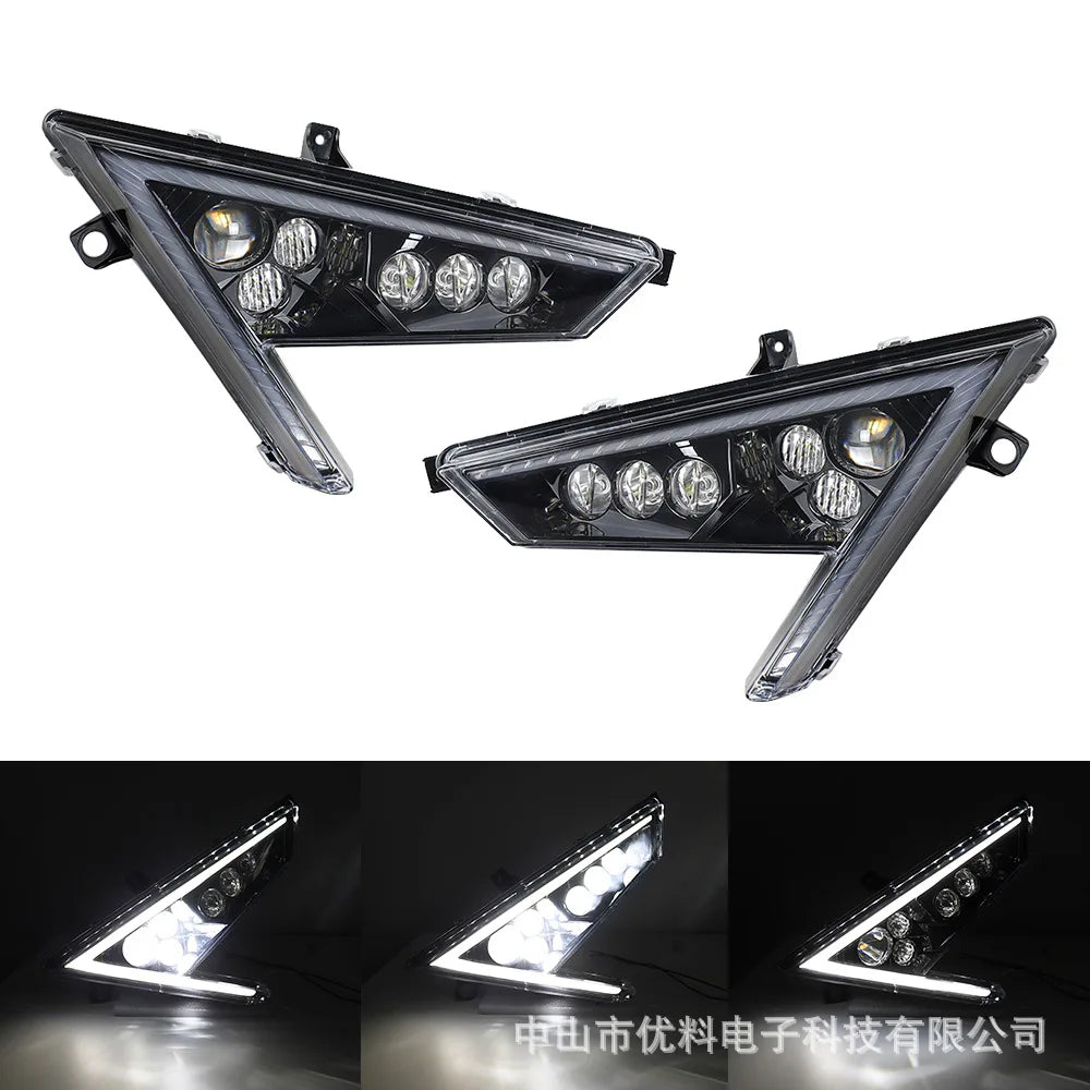 LED Headlight Assembly Replacement for Polaris RZR Pro XP (2020–2021)