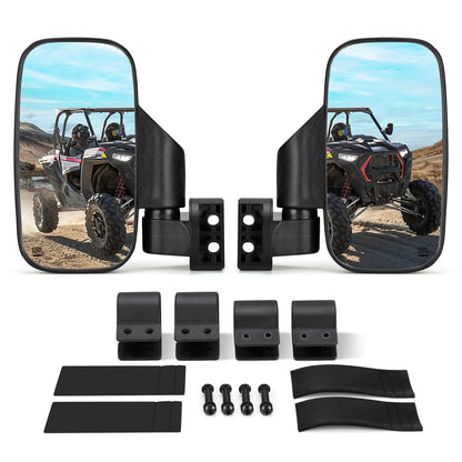 Side Mirrors for 1.6–2-Inch Roll Cage for UTV & SXS