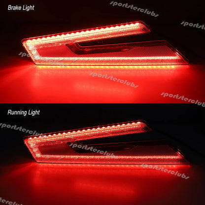 Left & Right Rear LED Brake Tail Light Assembly for Polaris RZR Pro XP, RZR Turbo R & RZR Pro R