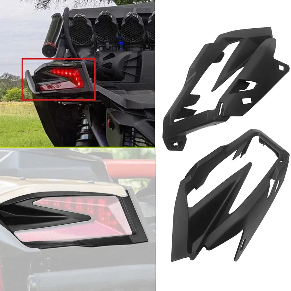 ABS Rear Taillight Covers for Can-Am Maverick X3 (2017–2025)