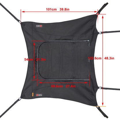 Convertible Soft Top Roof, 2-Seater for Polaris RZR XP 1000, RZR XP Turbo & RZR 900