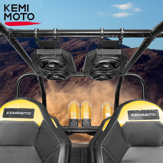 Bluetooth Sound Bar with 6.5-Inch Speakers for UTV & SXS