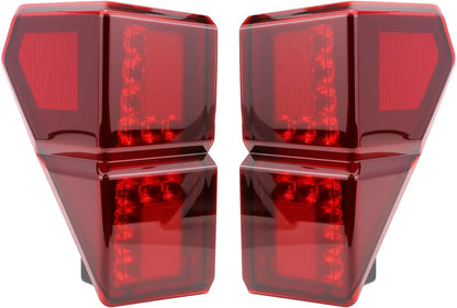 Red Tail Light Assembly Replacement for Polaris Ranger XP 1000 (2018–2025)
