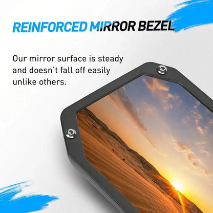 Center Rearview Mirror, Convex Glass for Polaris Ranger XP 900, Ranger XP 1000 & Can-Am Defender