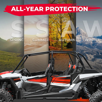 Lower Door Panel Inserts with Frame for Polaris RZR XP 1000, RZR XP Turbo & RZR Trail