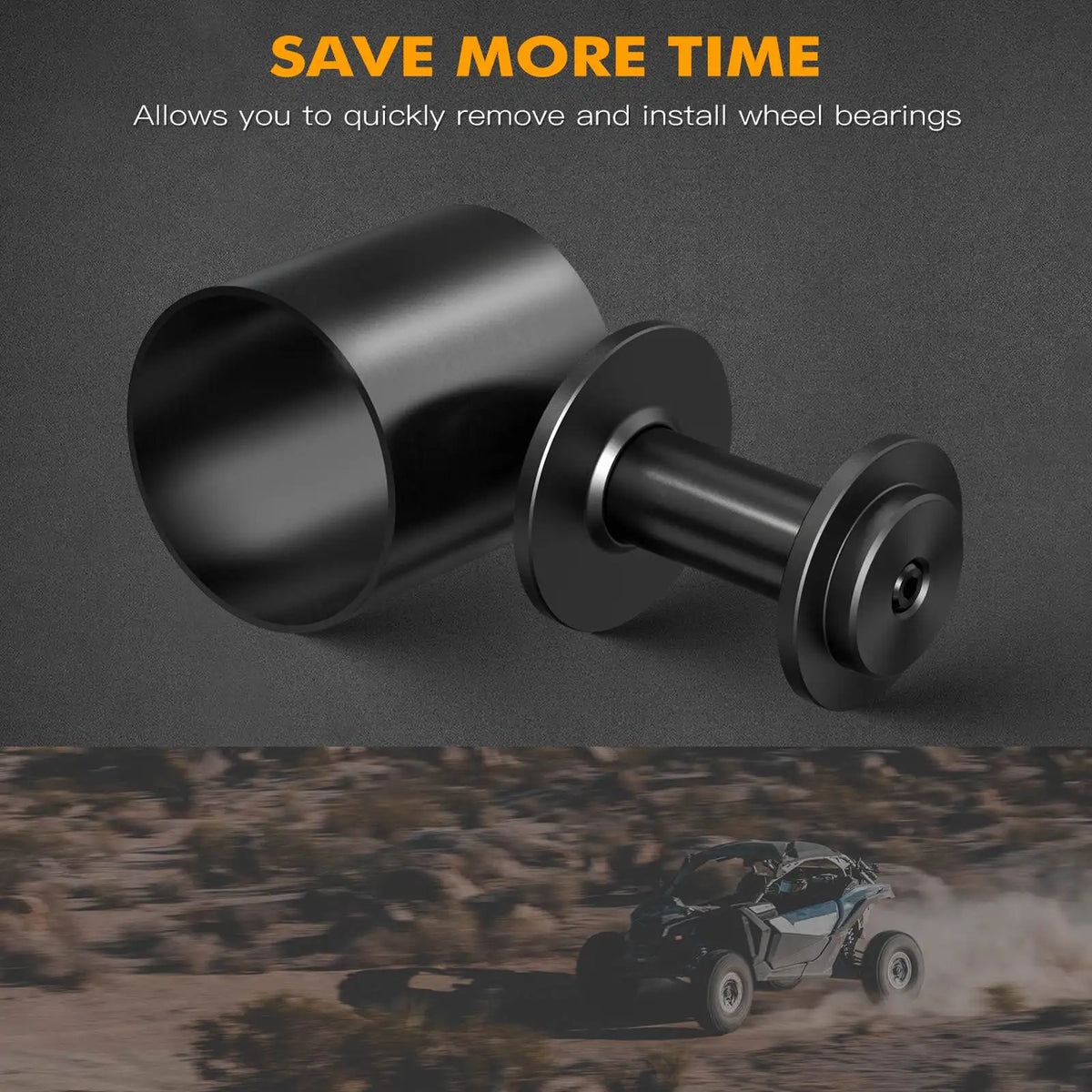 Wheel Bearing Install and Removal Press Tool for Can-Am Maverick X3 (2017–2026)