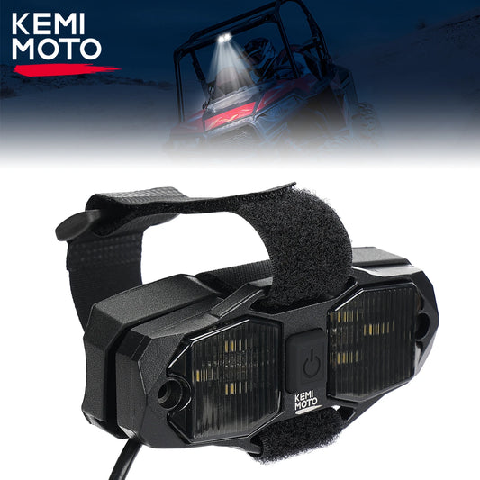 KEMIMOTO Waterproof Roll Cage LED Dome Light for UTV & SXS