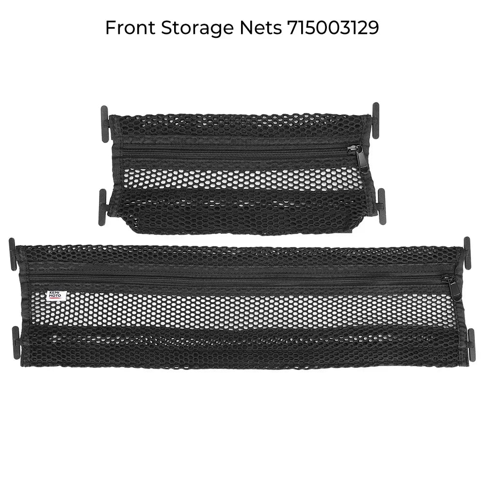Front & Rear Dash Storage Basket with Nets for Can-Am Defender (2016–2026)