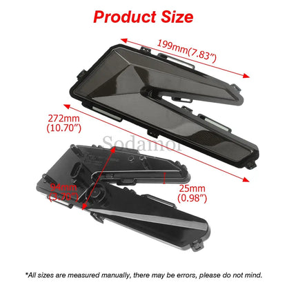 LED Rear Tail Lights with Turn Signal Function for Can-Am Maverick X3 (2017–2026)
