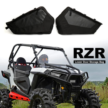 Side Lower Door Storage Tool Bags Kit for Polaris RZR XP 1000, RZR XP Turbo & RZR 900