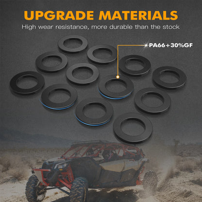NICECNC Clutch Weight Gasket Set (12 Pcs) for Can-Am Maverick X3, Maverick Sport & More