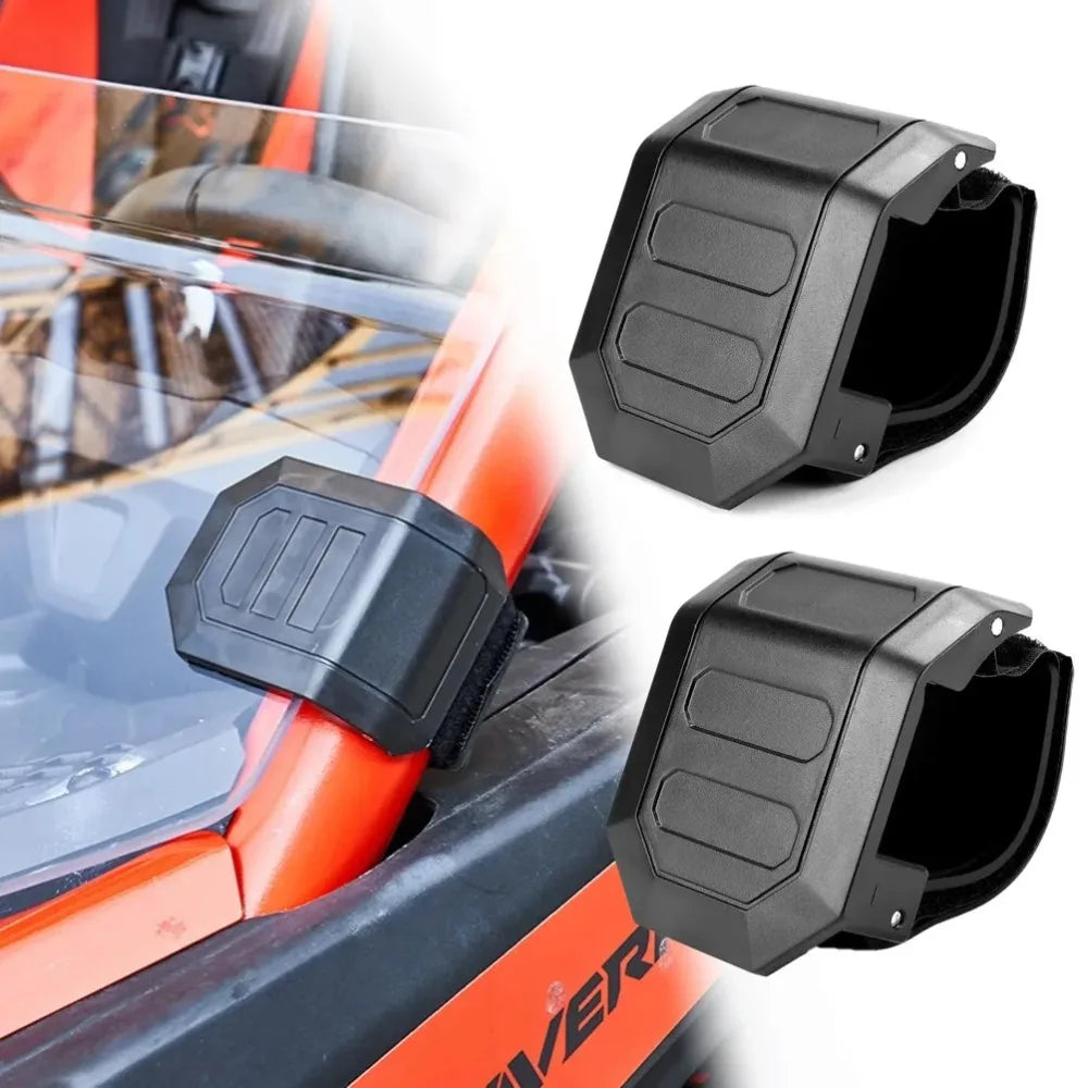 Heavy-Duty Windshield Roll Cage Clamps (2-Pack) for UTV & SXS