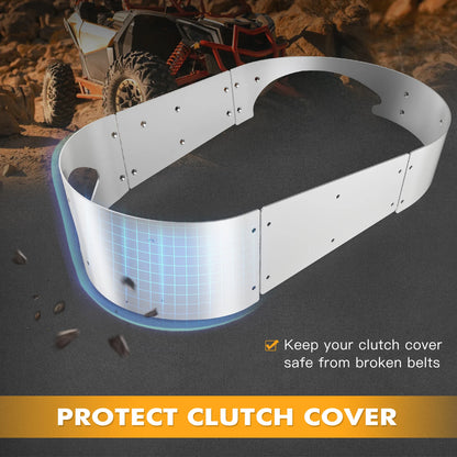 NICECNC Aluminum Belt Clutch Cover Guard for Can-Am Maverick X3 (2017–2021)