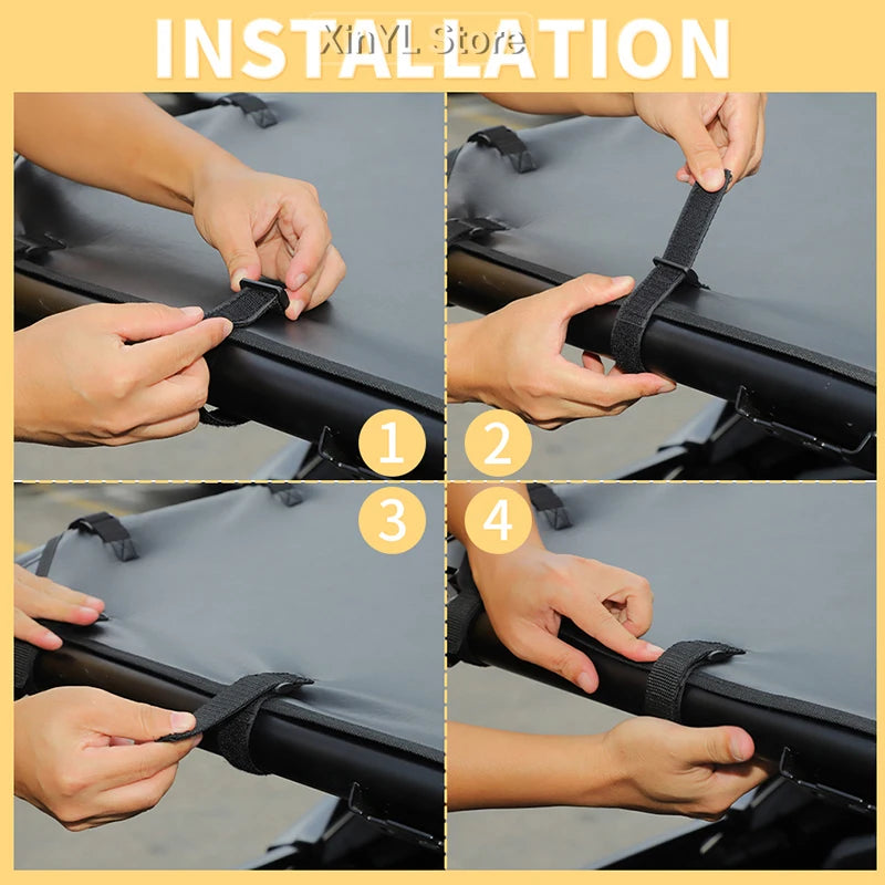 Soft Bikini Roof Top Sunshade for Polaris RZR Pro XP (2021–2026)