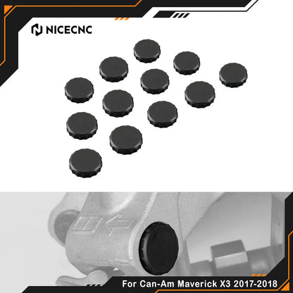 NICECNC Primary Clutch Button Slider Shoe Kit for Can-Am Maverick X3 & Commander