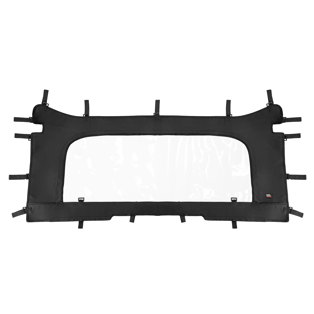 KEMIMOTO PVC Soft Rear Dust Windshield for Can-Am Defender (2016–2026)