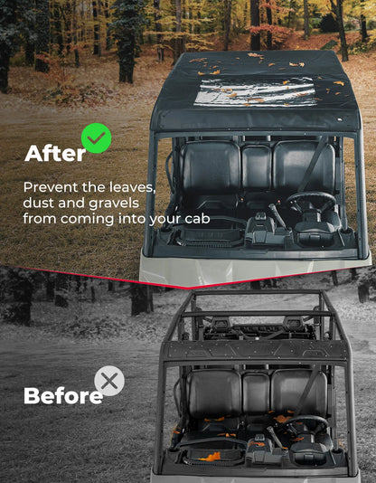 Water-Resistant Canvas Soft Roof Top for Can-Am Defender (2017–2026)