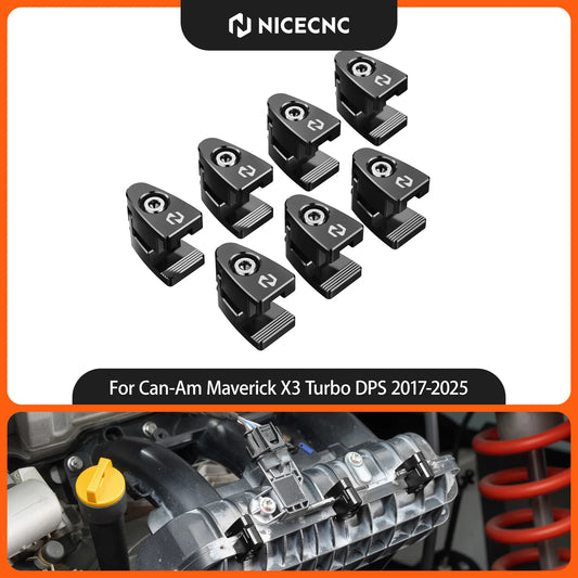 NICECNC Intake Manifold Reinforcement Brackets for Can-Am Maverick X3 (2017–2025)