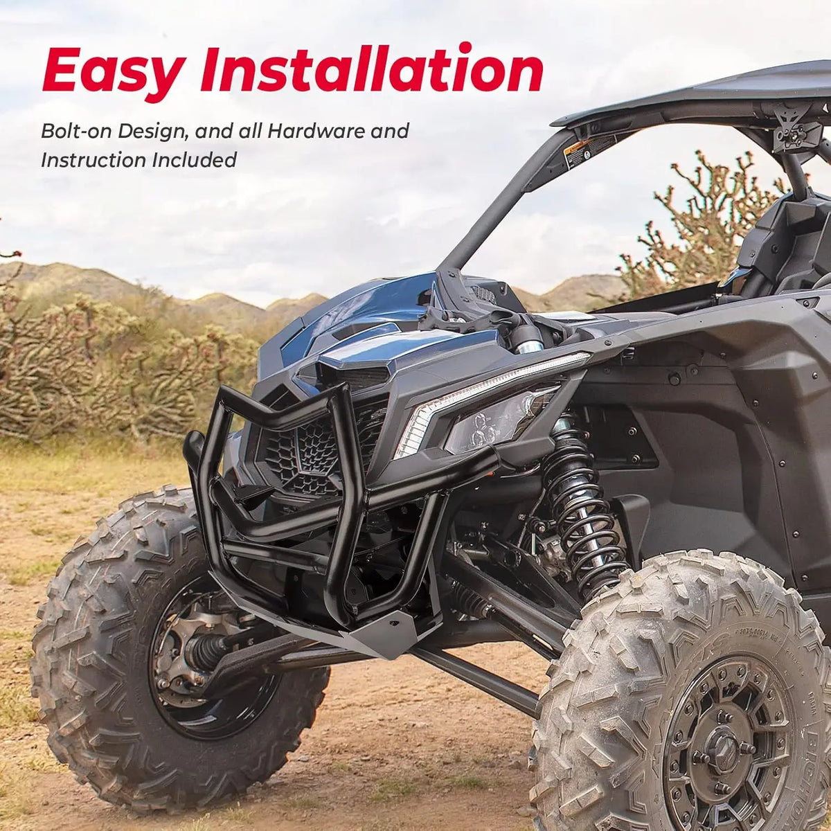 Heavy-Duty Front Winch Bumper, OEM-Style for Can-Am Maverick X3 (2017–2025)