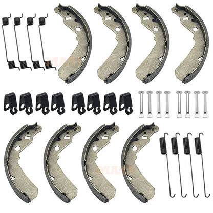 Front and Rear Brake Shoes Kit for Kawasaki Mule SX (2017–2022)