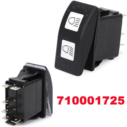High/Low Beam Headlight Rocker Switch for Can-Am Commander & Maverick 1000R