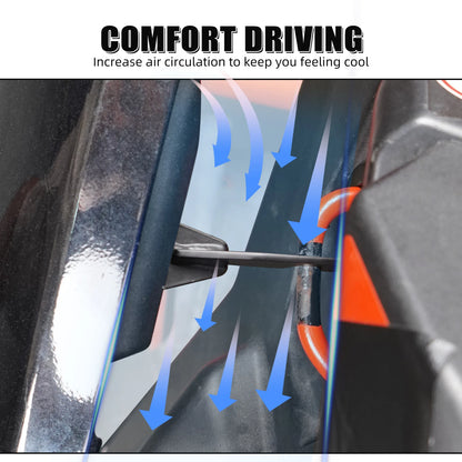 NICECNC 3-Inch Steel Door Latch Set for Can-Am Maverick X3 (2017–2023)