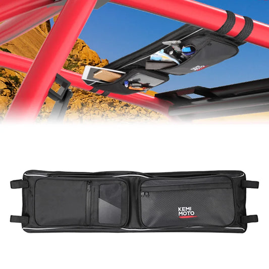 Overhead Roof Storage Bag for Polaris RZR Pro XP, RZR XP Turbo & More