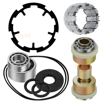 Front Differential Rebuild Kit with Output Hub for Polaris RZR 570, RZR 900 & More