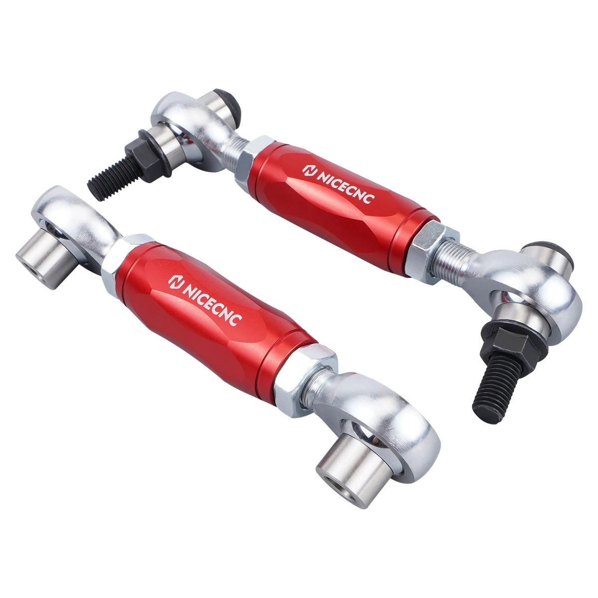 NICECNC Aluminum Front & Rear Sway Bar Links for Can-Am Maverick X3 (2017–2023)