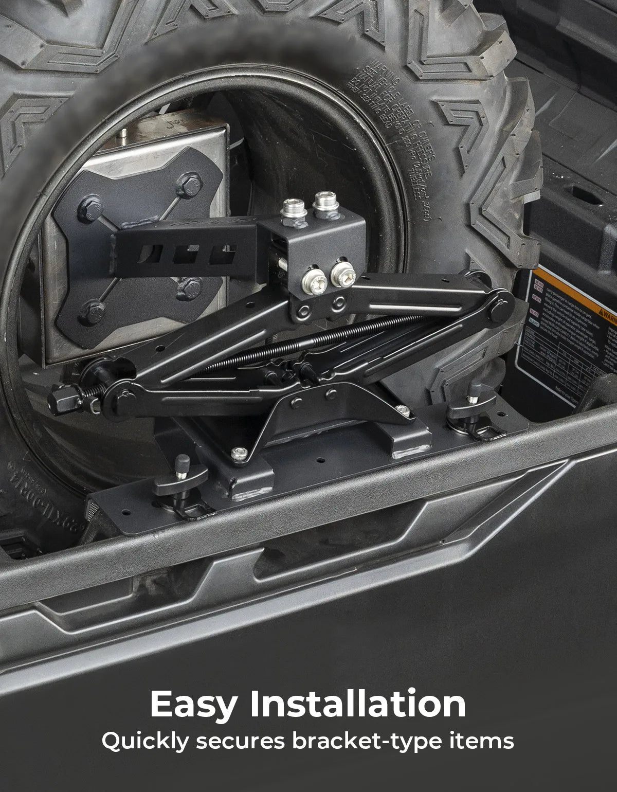 Expandable Cargo Bed Tie-Down Anchor for Can-Am Defender & Maverick Sport