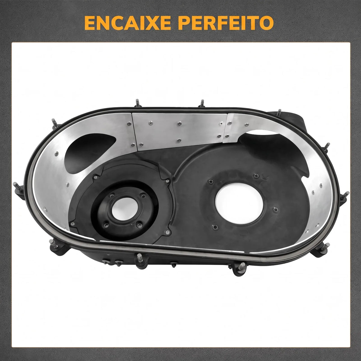NICECNC Aluminum Belt Clutch Cover Guard for Can-Am Maverick X3 (2017–2021)