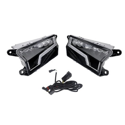 LED Headlights with Flowing DRL and Turn Signals for Polaris RZR XP 1000 (2024–2026)