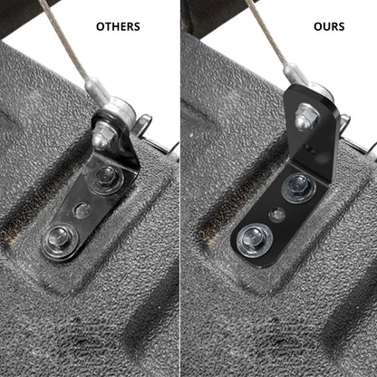 NICECNC Tailgate Leveler Brackets for Honda Pioneer 700 & Pioneer 1000