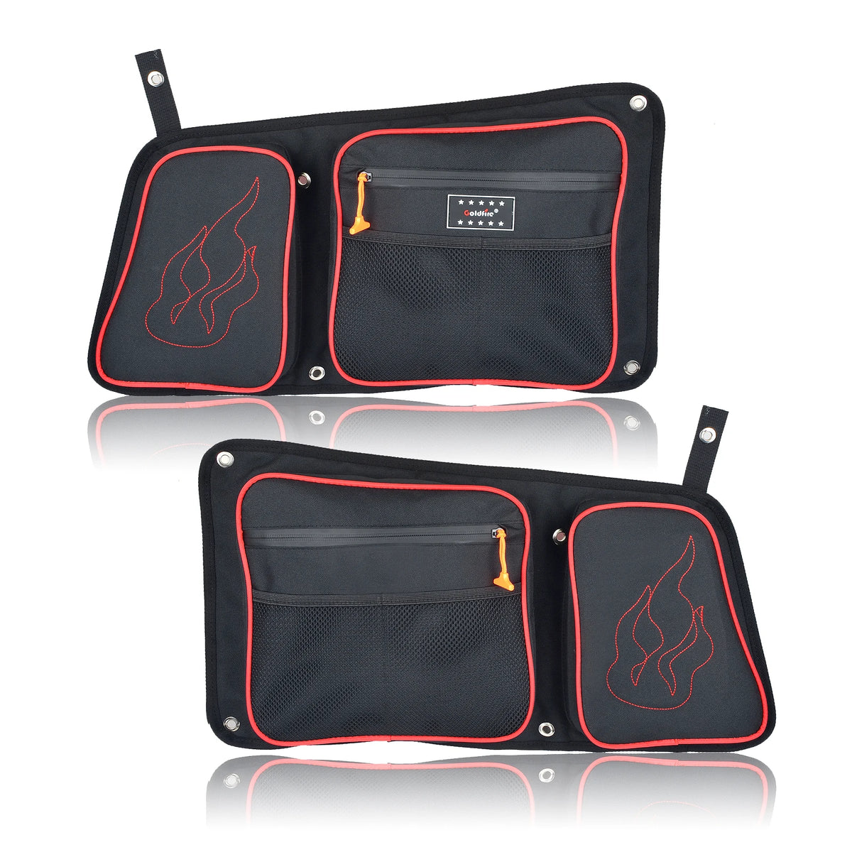 Rear Door Storage Bags with Knee Pads, 4-Door for Polaris RZR 900 & RZR XP 1000